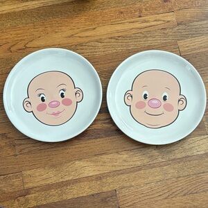 Fred Plays With His Food kids face plates